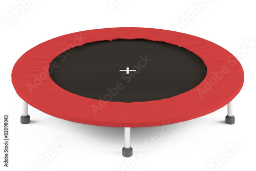 Trampoline isolated