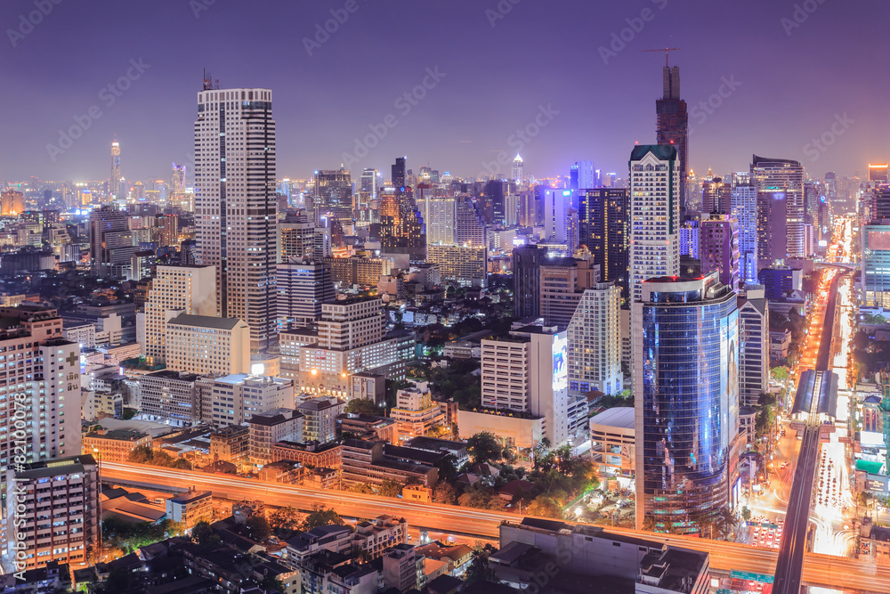 Fototapeta premium Bangkok Cityscape