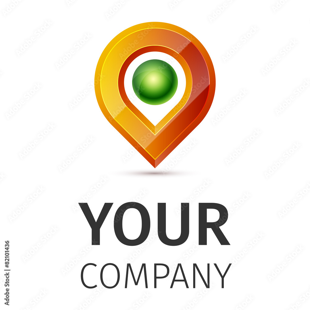 Abstract logo map Abstract logo map