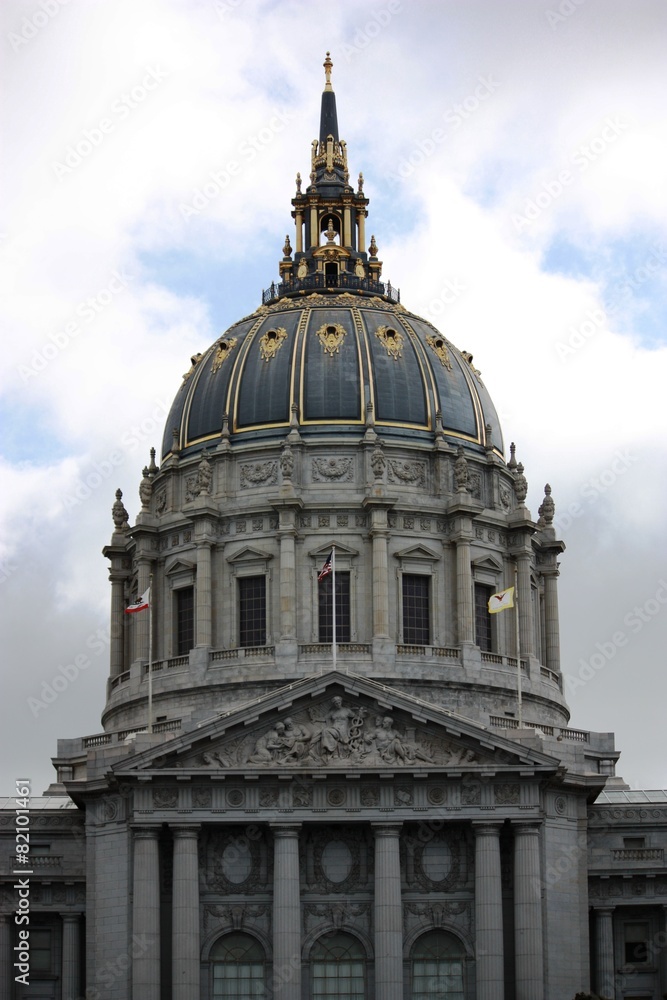 City Hall - San Francisco in California City Hall - San Francisco in California