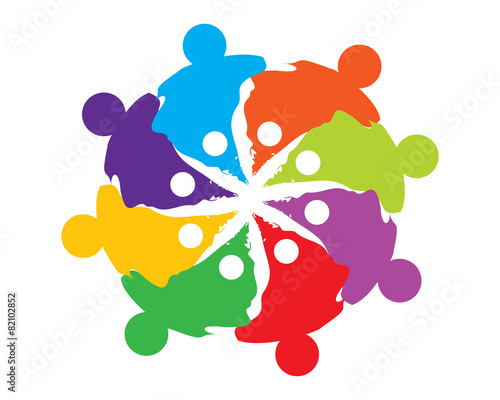 Colorful People Logo Image