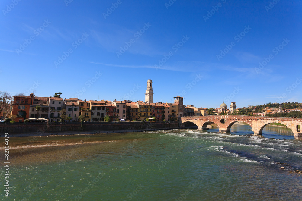 Verona panorama, Italy