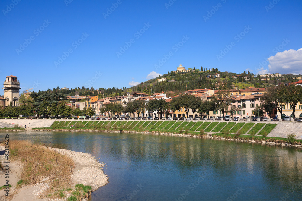 Verona panorama Adige