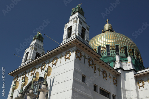 Valokuva Kirche am Steinhof in Vienna, Austria.