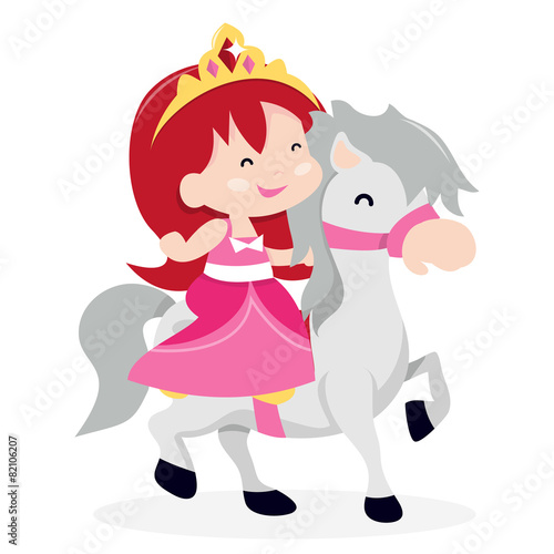 Princess And Her Little Pony