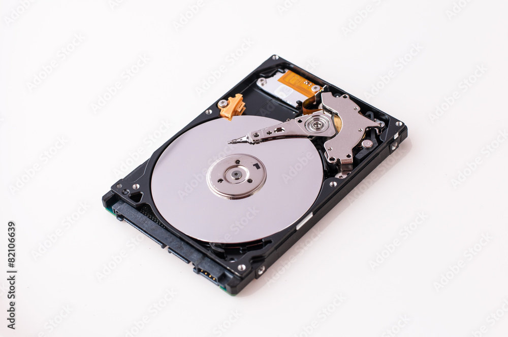 Hard disk drive HDD isolated on white background Hard disk drive HDD isolated on white background