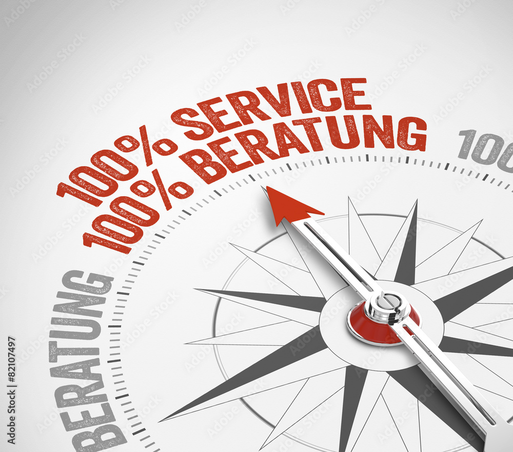 100% Service , 100% Beratung 100% Service , 100% Beratung