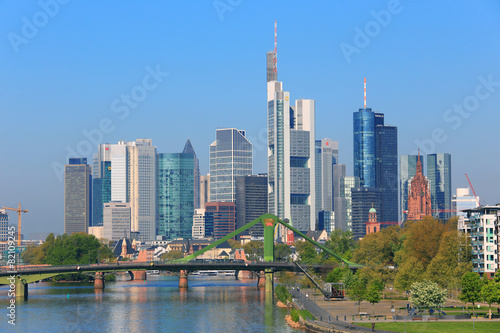 Frankfurt am Main, Blick aus Ost  (April 2015)