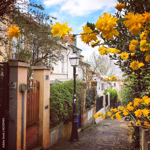 Paris 19, quartier de la Mouzaia