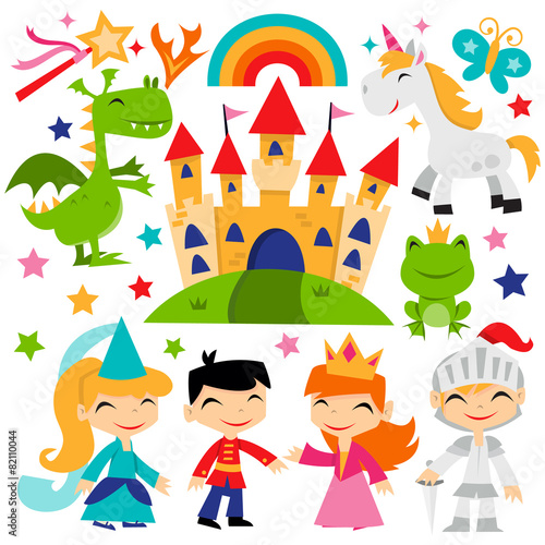 Retro Magical Fairytale Kingdom Set #82110044