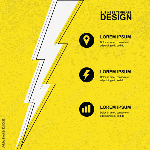 Abstract yellow grunge texture background with black, white ligh