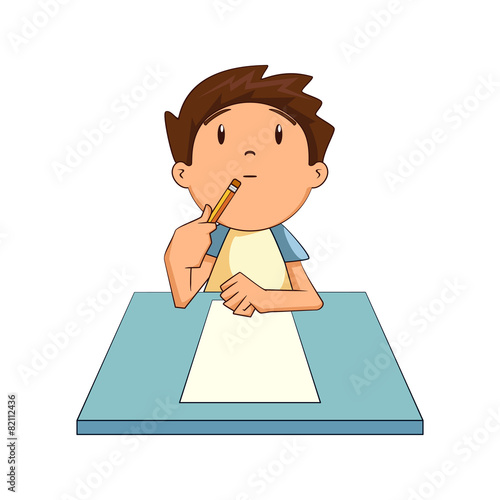 Child thinking