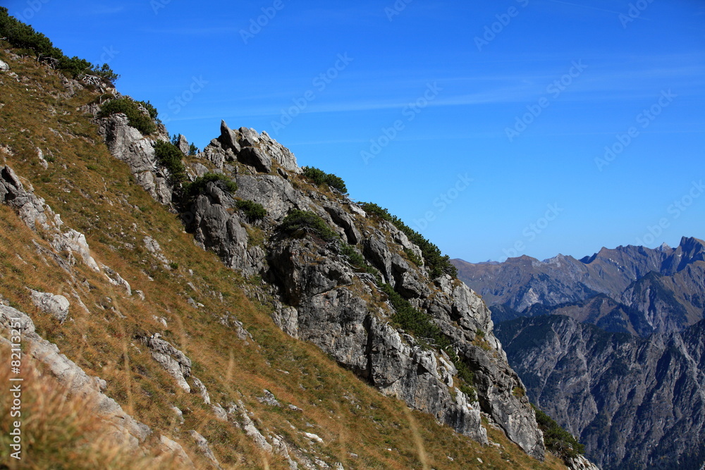Kanzelwand aus der Nähe Kanzelwand aus der Nähe