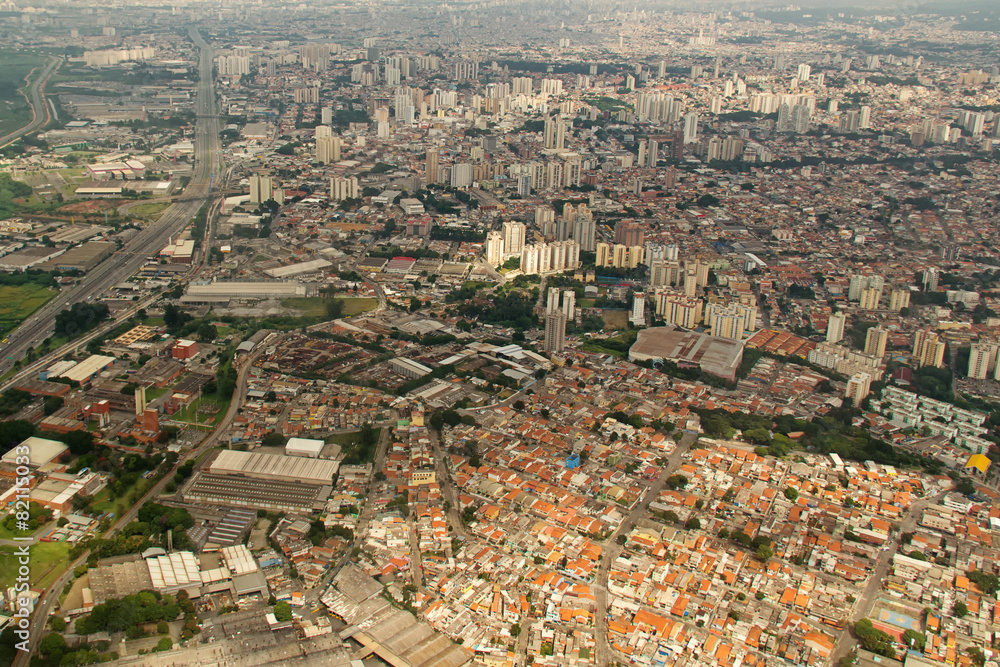 Sao Paulo aerial view - Brasil