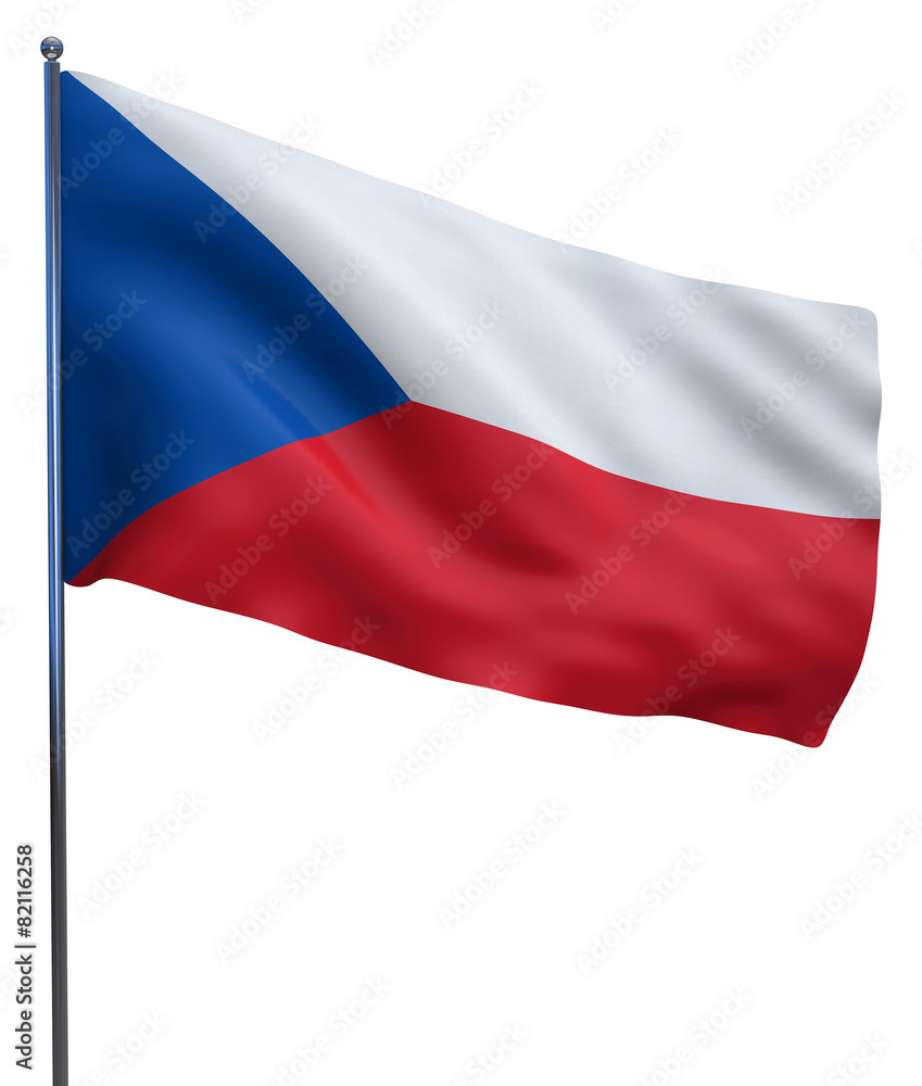 Czech Republic Flag Image Czech Republic Flag Image