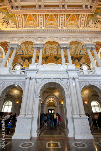 the library of congress building in washington dc