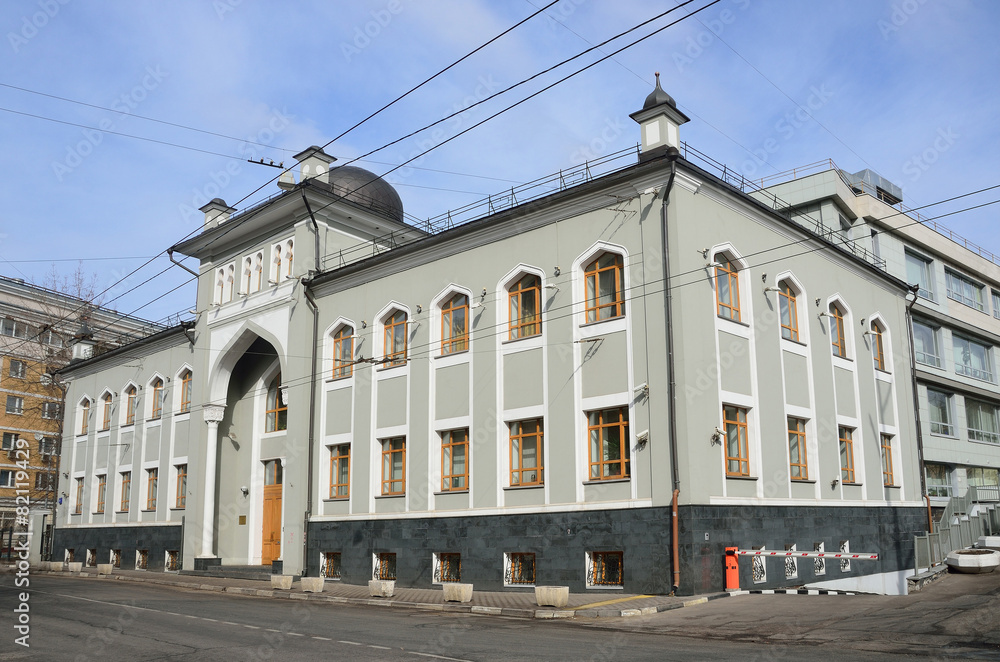 Fototapeta premium Москва, бывшие Денисовские (Доброслободские) бани