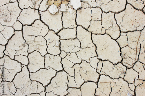 Dry soil texture background