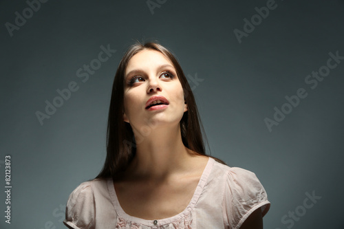 Portrait of beautiful young...