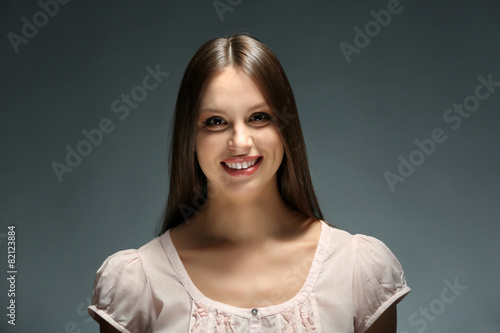 Portrait of beautiful young...