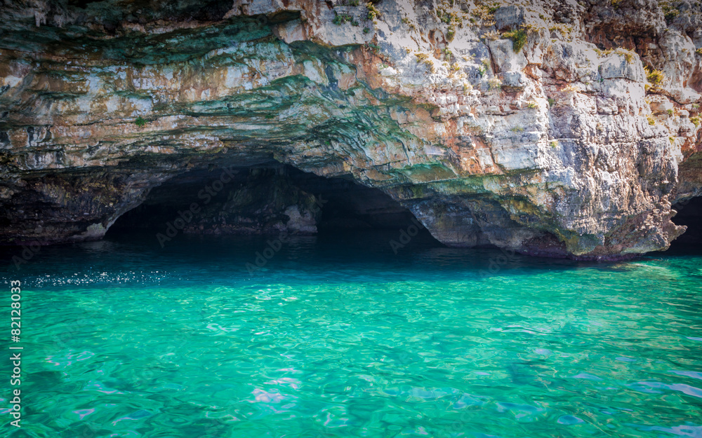 the sea cave