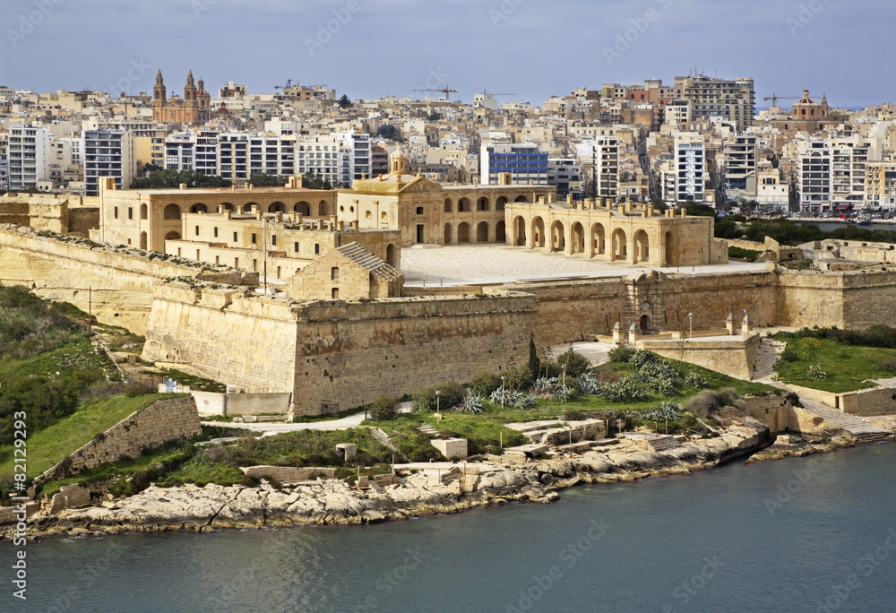 Fort Manoel. Malta island