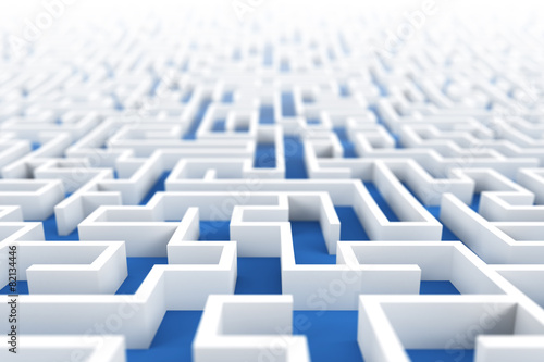 Obraz na płótnie Maze background