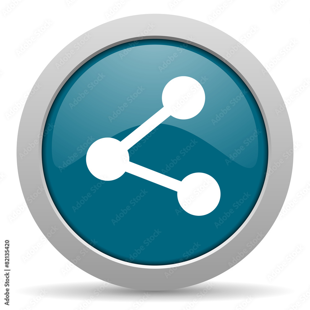 share blue glossy web icon share blue glossy web icon