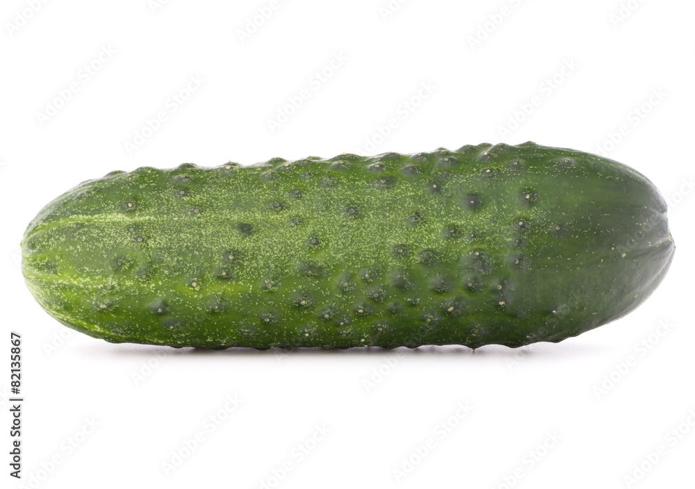 Cucumber vegetable  isolated on white background cutout