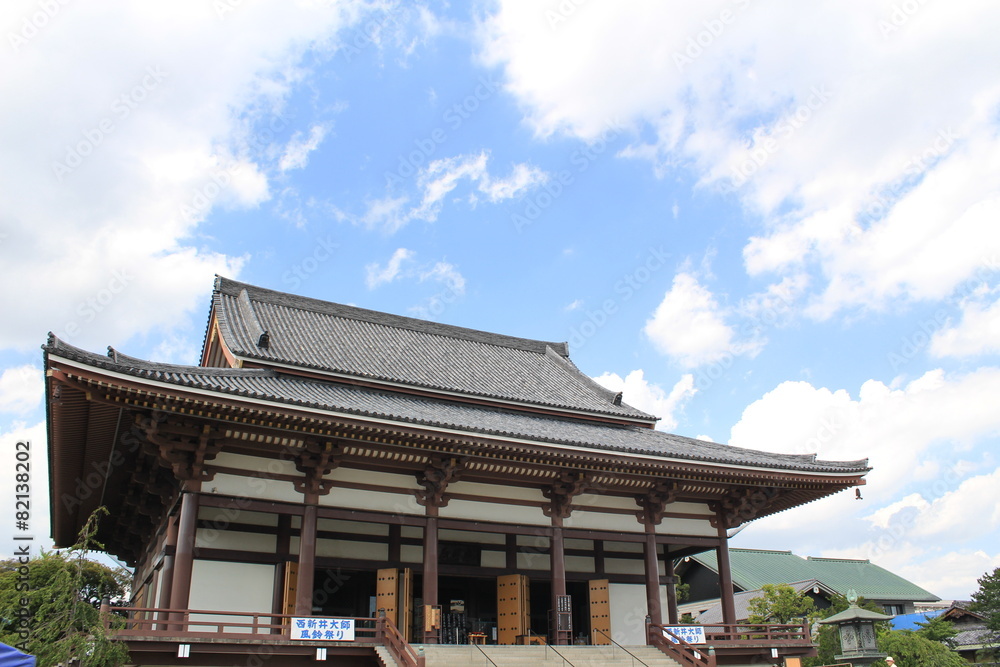 夏の西新井大師 夏の西新井大師