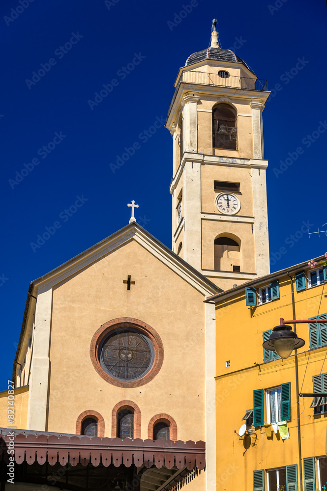 Basilica of Santissima Annunziata del Vastato in Genoa - Italy