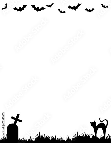 Halloween background / frame