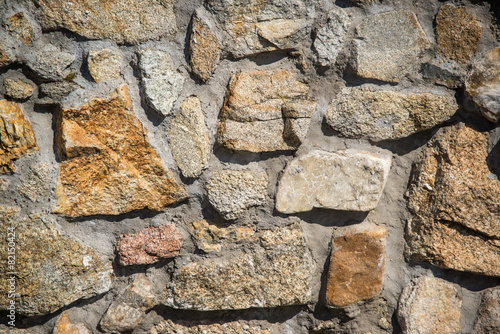 Obraz na płótnie Stone wall w salonie