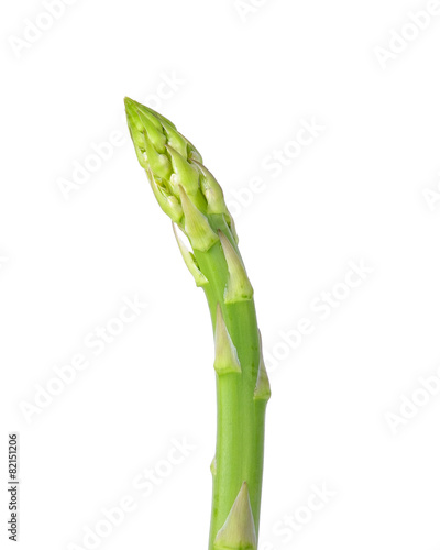 Asparagus isolated on the white background