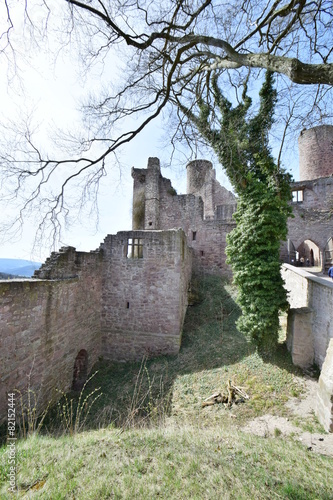 Die Burg Hanstein im Eichsfeld Thüringen photo