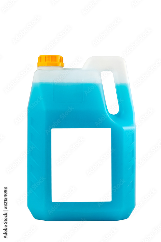 Cleaning products. Detergent plastic bottle isolated on white Cleaning products. Detergent plastic bottle isolated on white