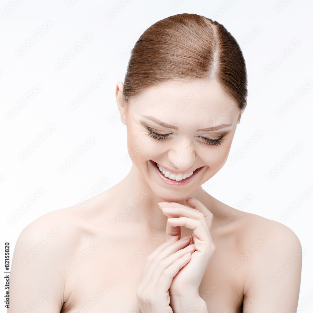 Beautiful Woman with Clean Fresh Skin Beautiful Woman with Clean Fresh Skin