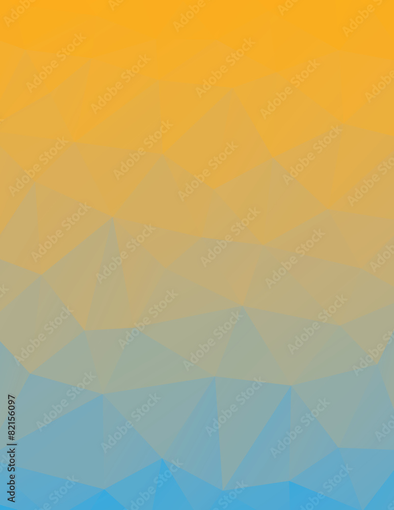 Fototapeta premium Polygon style geometric vector background