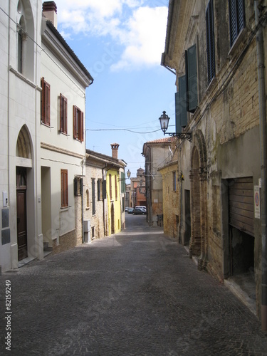 Fototapeta Naklejka Na Ścianę i Meble -  Mutignano of Pineto Province of Teramo in the Abruzzo