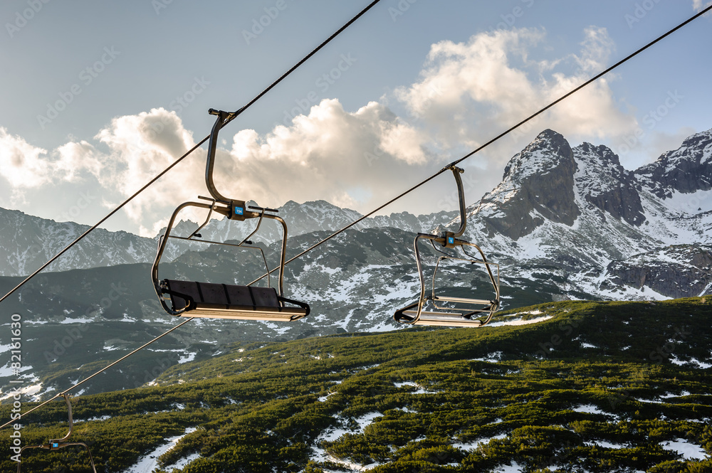 Fototapeta premium Tatry zimą