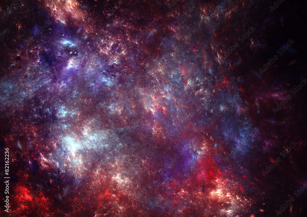 Naklejka premium Turbulent fractal background