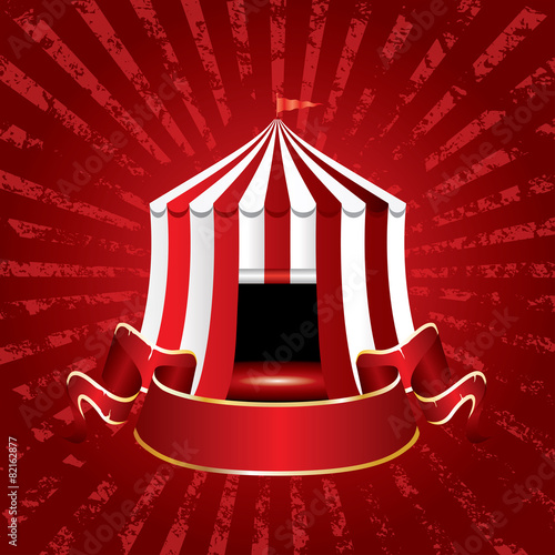 tent circus burst