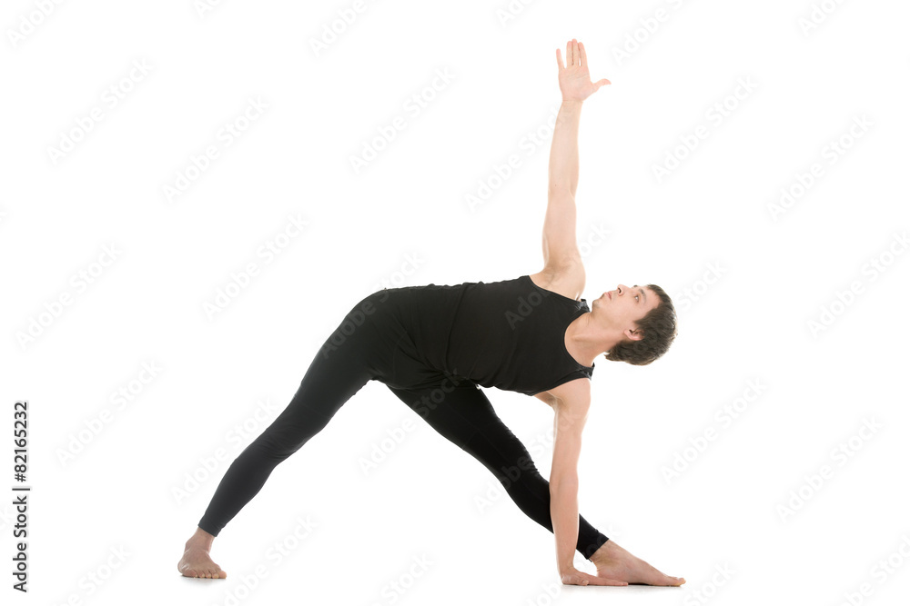 Extended Triangle Pose