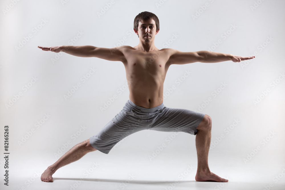 Yoga Pose Warrior 2