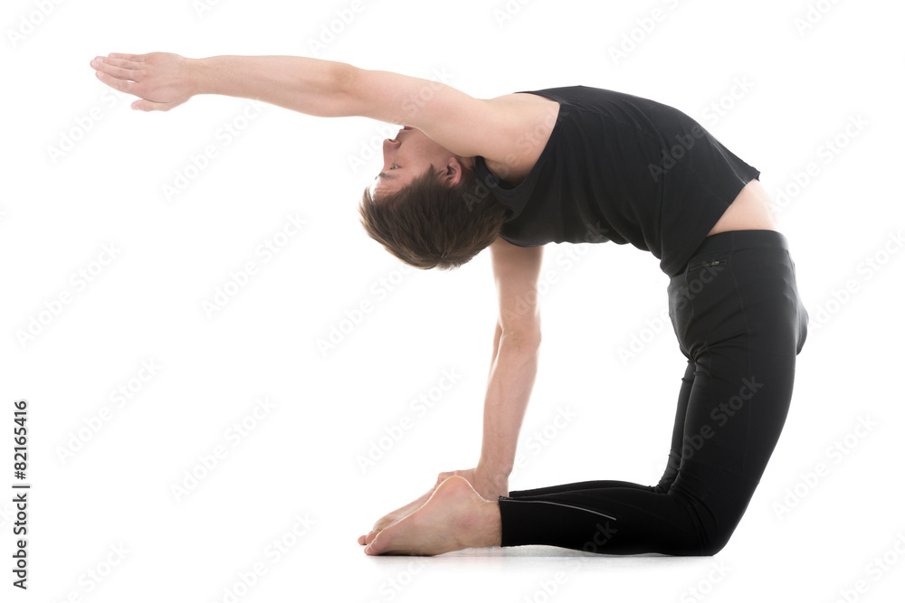 Naklejka premium Camel pose