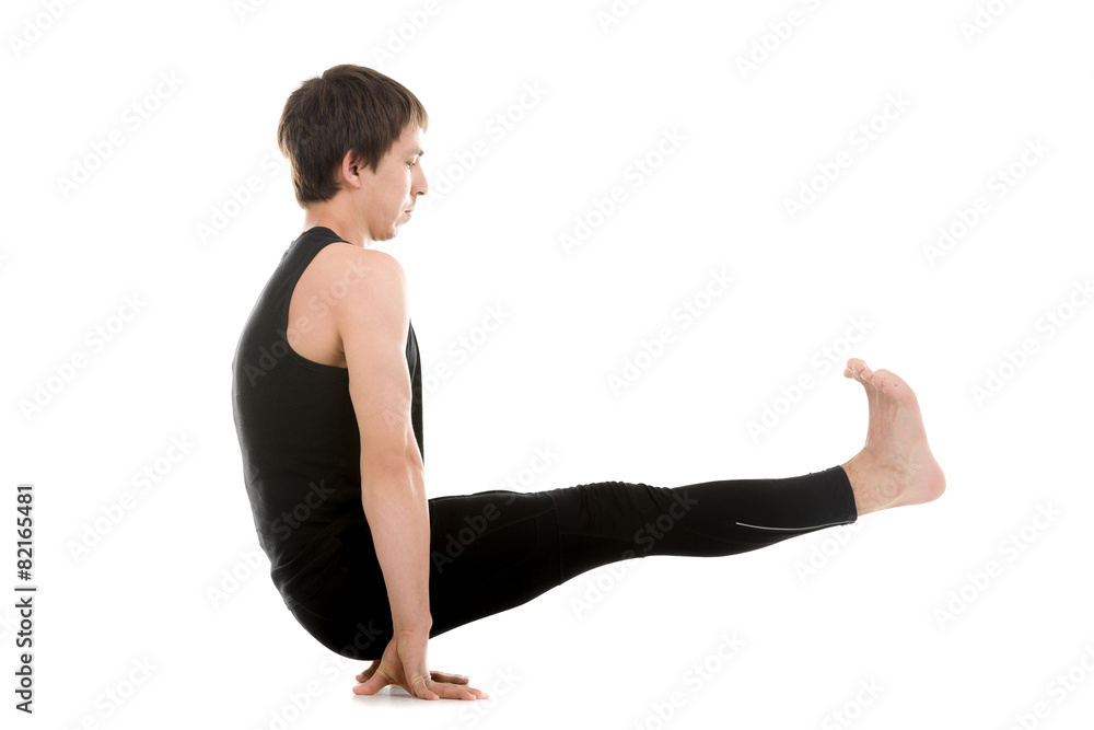 Floating Stick asana Floating Stick asana