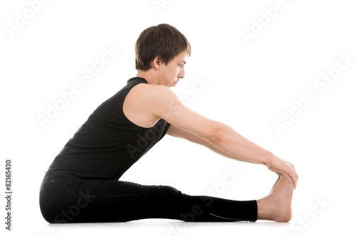 Paschimottanasana yoga pose