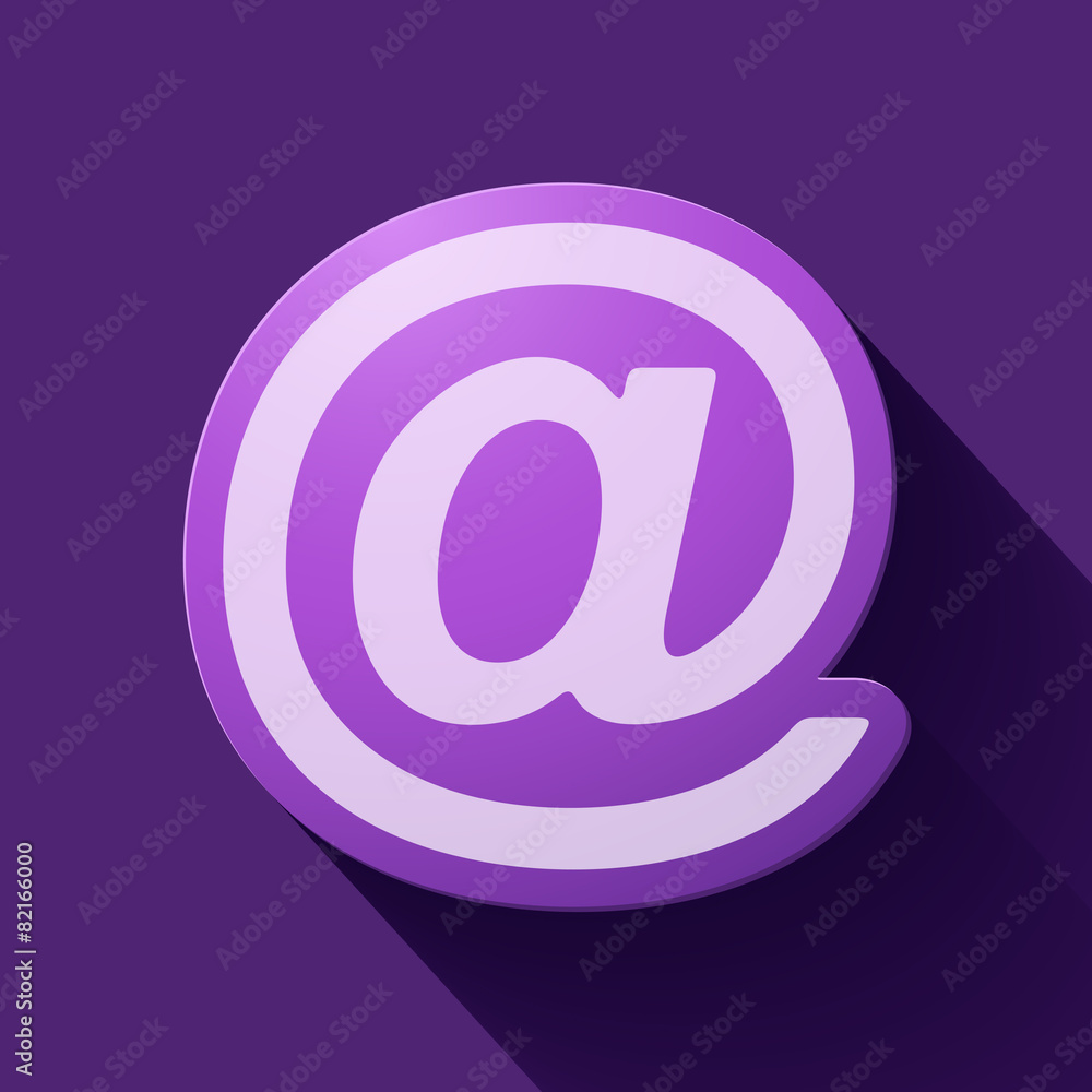Volume icons symbol: e mail sign Volume icons symbol: e mail sign