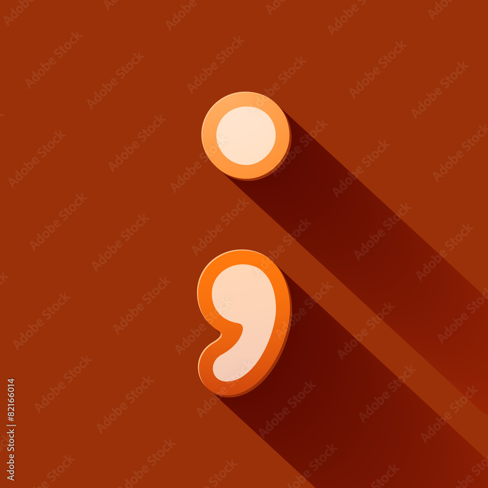 Symbol semicolon 100 Meaningful