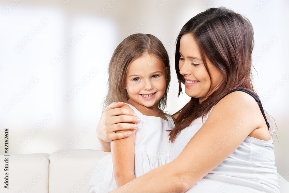 Adorable. Mother and Baby kissing and hugging. Happy Family Adorable. Mother and Baby kissing and hugging. Happy Family